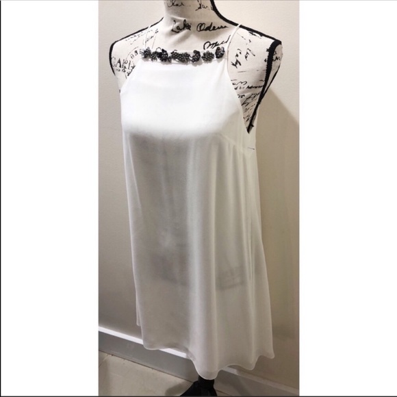 H&M Dresses & Skirts - H&M Halterneck Embellished Silhouette Dress